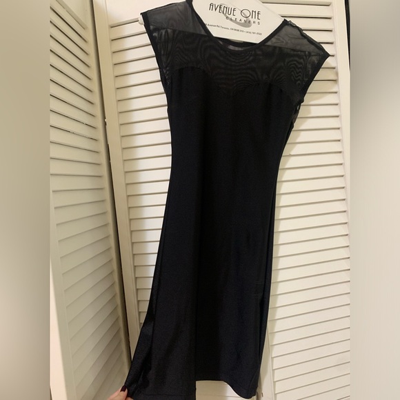 American apparel black bodycon mesh dress - Picture 2 of 5